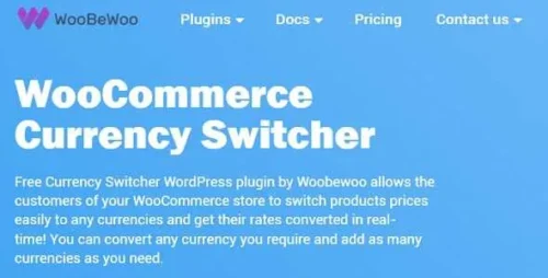 Woocurrency by Woobewoo PRO GPL v2.0.6 – WooCommerce Currency Switcher