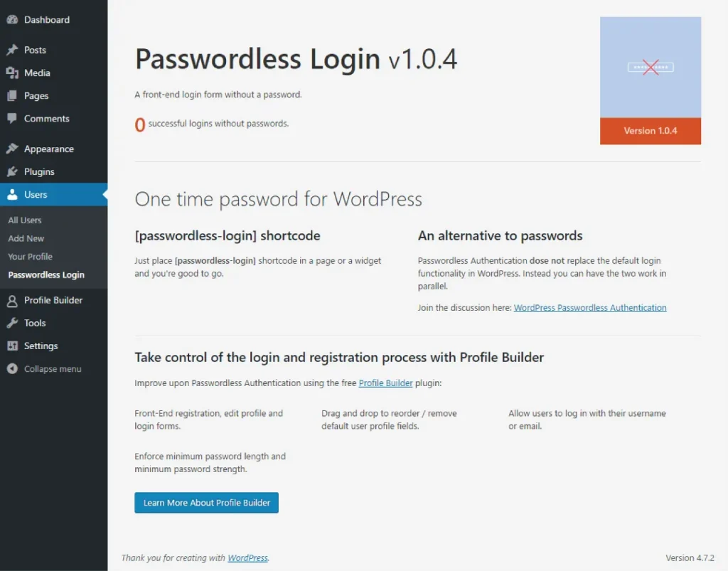 How to Log into a WordPress Account Without a Password