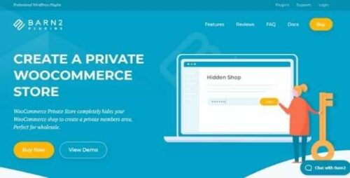 WooCommerce Private Store GPL v1.7.7 – Barn2 Media