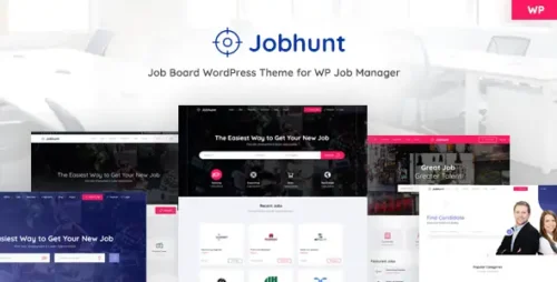 Jobhunt Theme GPL v2.0.3 – Job Board WordPress Websites | WP Job Manager