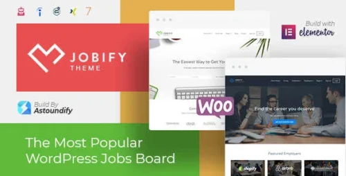 Jobify Theme GPL v4.2.4 – WordPress Job Board Websites