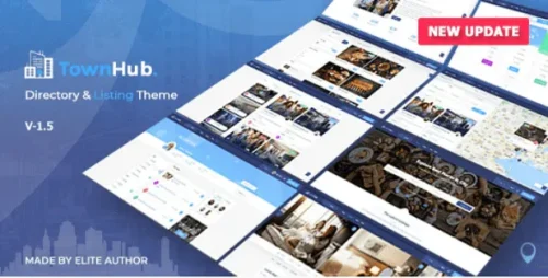 TownHub Theme GPL v1.8.2 – Directory & Listing WordPress Websites