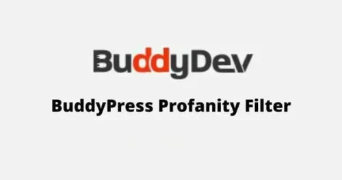 BuddyPress Profanity Filter GPL v1.2.4