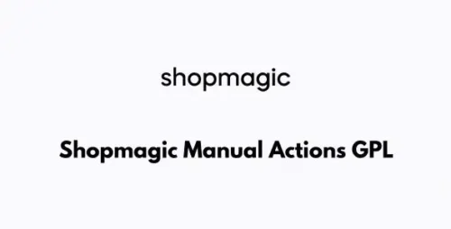 ShopMagic Manual Actions GPL v1.7.12