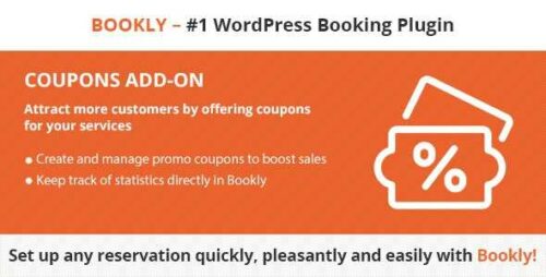 Bookly Coupons Addon GPL v5.0 Latest Version