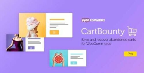 CartBounty Pro GPL v10.2 – Save and recover abandoned carts for WooCommerce