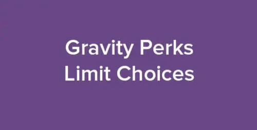 Gravity Perks Limit Choices GPL v1.7.14 Latest Version