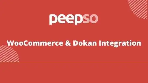 PeepSo WooCommerce & Dokan Integration GPL