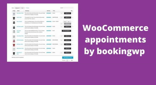 Woocommerce Appointments by bookingwp GPL